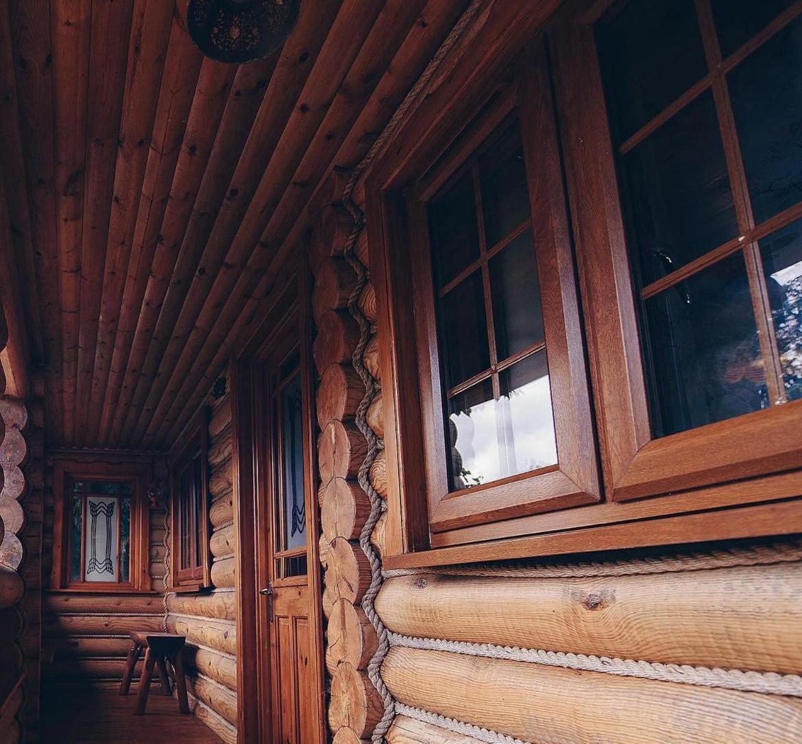 Traditional Log Next To Harry Potter